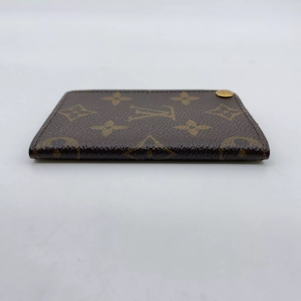 Auth Louis Vuitton Monogram Pression Card case M60937 W/Box - Picture 3 of 16